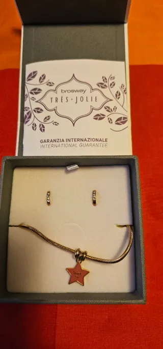 Brosway Set Orecchini e Bracciale Stella