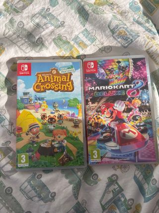 Nintendo Switch: Animal Crossing e Mario Kart 8