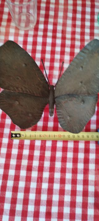 Farfalla decorativa in metallo