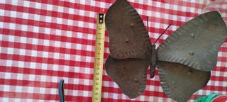 Farfalla decorativa in metallo