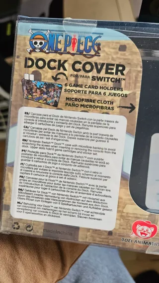 Custodia Dock One Piece per Nintendo Switch