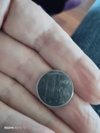 Moneta con profilo uomo