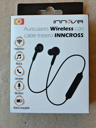 Auriculares Inalámbricos Innova INNCROSS Negros