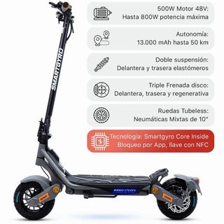 Patinete eléctrico - smartGyro Rockway EVO. 800W