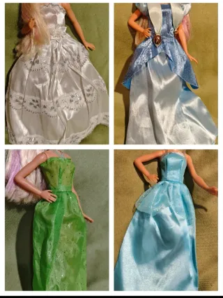 4 Vestidos de fiesta para Barbir