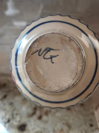 Botijo de cerámica artesanal