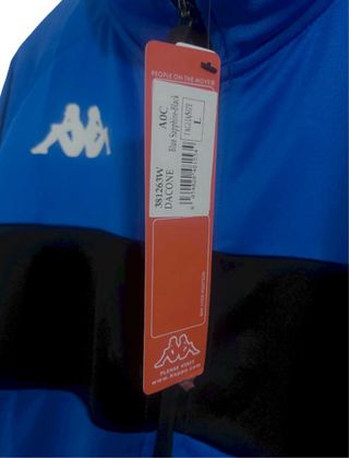 Talla L. Sudadera deportiva KAPPA