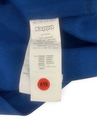 Talla L. Sudadera deportiva KAPPA