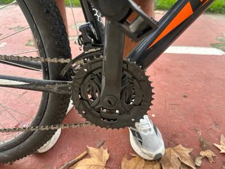 Bicicleta B Pro Negra y Naranja