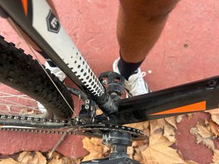 Bicicleta B Pro Negra y Naranja