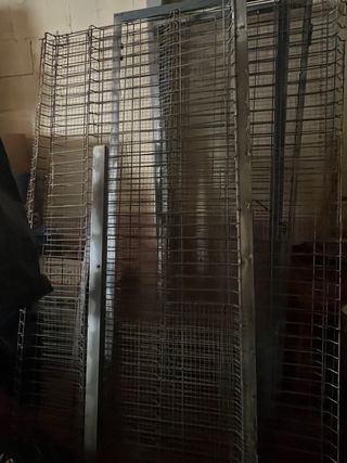 Vallas metálicas + puerta de hierro