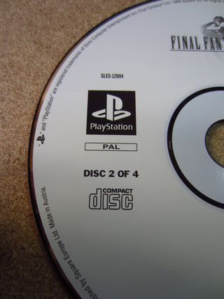 Final Fantasy VIII Disco 2 PAL