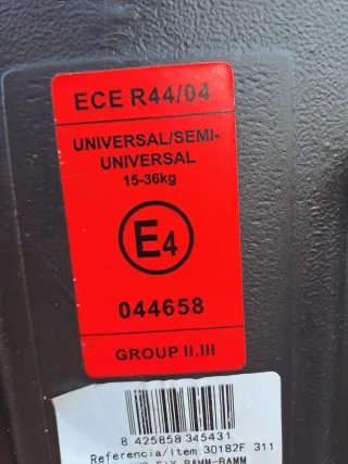 Silla coche PLAY ISOFIX Grupo 2-3