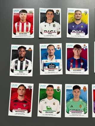 Cromos Fútbol Liga Hypermotion 25-26 Panini.Varios