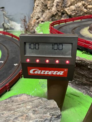 Maqueta scx slot rally 1/32 Medidas; 5,52x 1,22 m