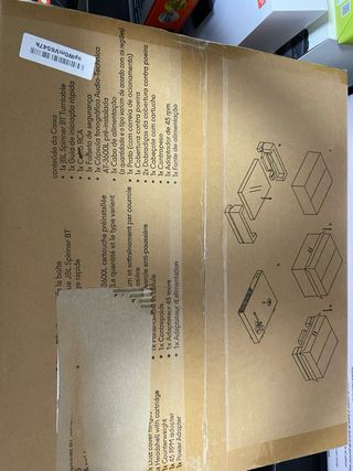 Tocadiscos JBL Spinner BT Bluetooth Negro/Naranja