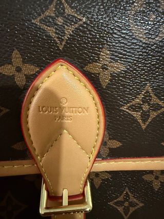 Borsa Louis Vuitton Monogram Marrone Beige