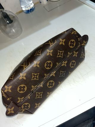 Necessaire Louis Vuitton Donna Marrone Beige