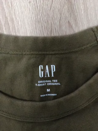Camiseta GAP Athletic Verde Oliva