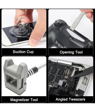 Kit 122 en 1 Destornilladores Magnéticos