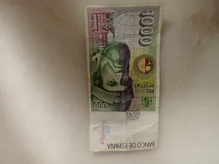 Dos Billetes 1000 pesetas Banco de España