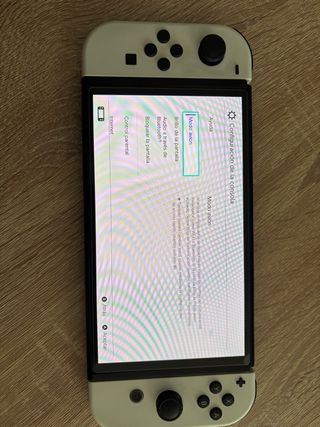 Nintendo Switch OLED Bianca
