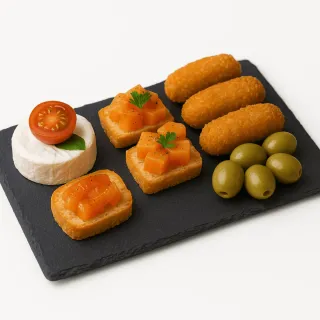 Bandeja Pizarra Natural grande 50x30cm