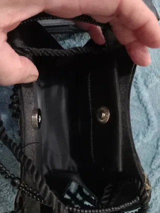 Piccola borsetta elegante nera