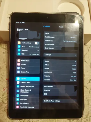 iPad 128 GB 5ª generazione