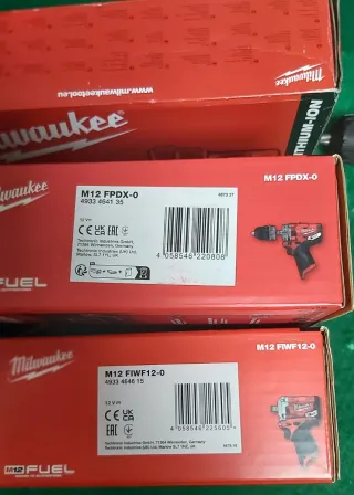 Milwaukee M12 Combo . Taladro y inpacto 12v