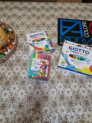 Giotto Turbo Color e Turbo Maxi acque,3 euro cadau