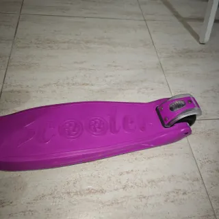 Patín 3 ruedas scooter morado
