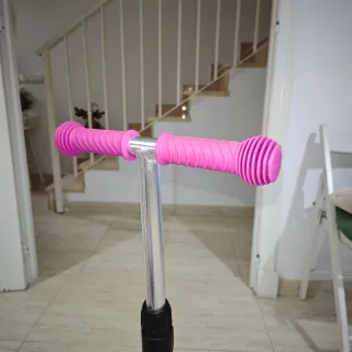 Patín 3 ruedas scooter morado