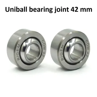 2x Rolamento esférico uniarticulado 42mm