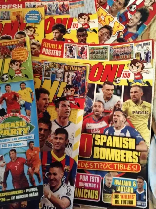 16 REVISTAS DE FÚTBOL JUGON.