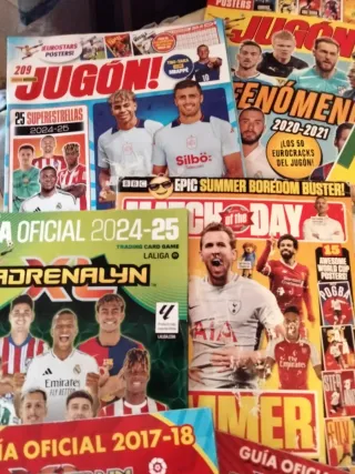 16 REVISTAS DE FÚTBOL JUGON.