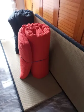 Tatami japonés con colchón