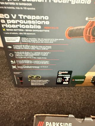 Taladro percutor Parkside 20V 64Nm