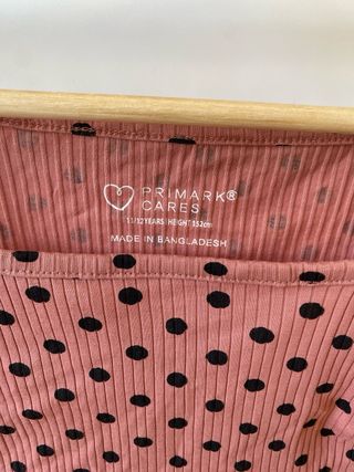 Camiseta de tirantes con lunares