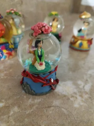 Sfere da neve principesse Disney