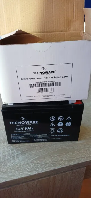 Bateria 12v 9Ah para alarmas