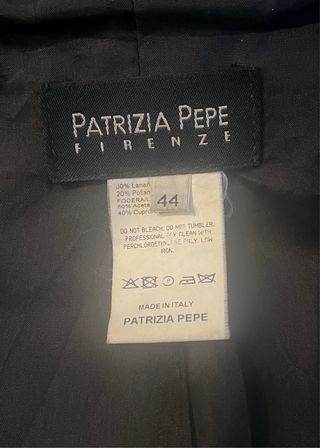 Cappotto Patrizia Pepe donna nero