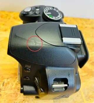 Cámara Nikon D3100 Negra