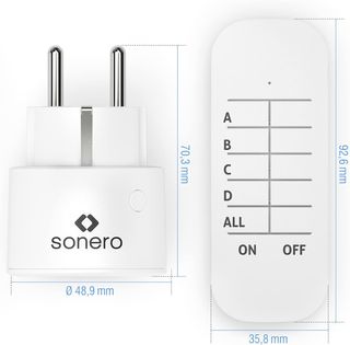 sonero ® Juego de enchufes inalámbricos de 2300 va
