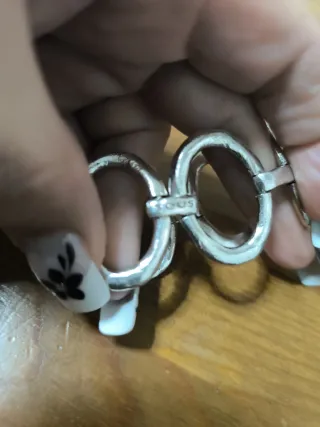 Pulsera y Anillo Tous Plata