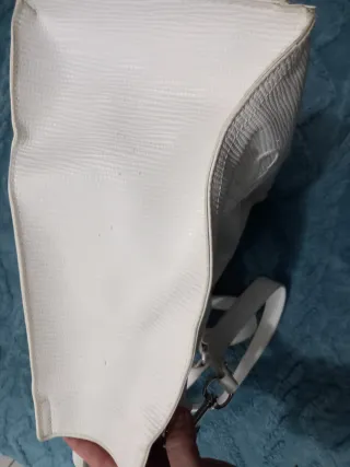 Borsa Trussardi Jeans Pelle Bianca