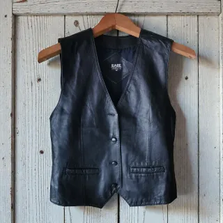 Chaleco de cuero para mujer