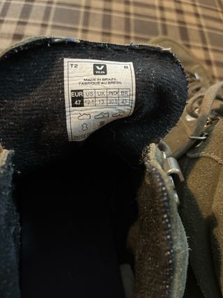 Zapatillas Veja Hombre Talla 47 Verde/Rojo