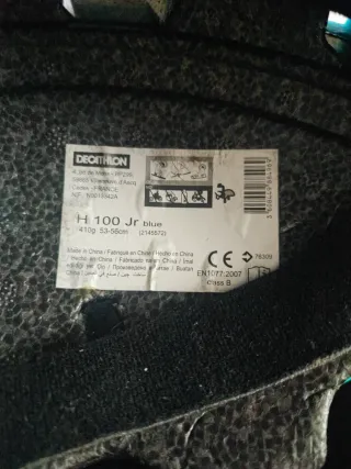 Casco de esquí Wedze azul