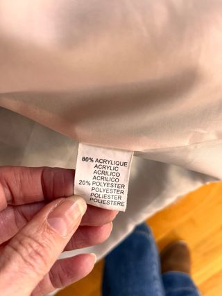 Chaquetón pelo sintético Chevron